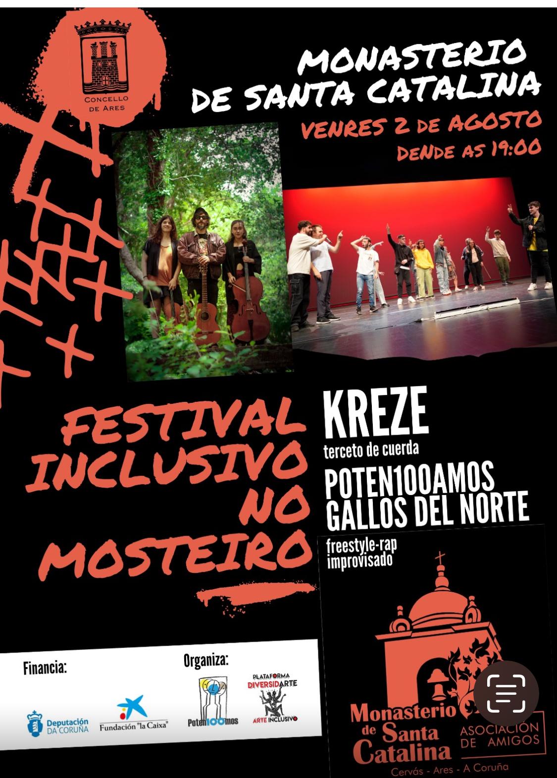 Festival inclusivo no mosteiro