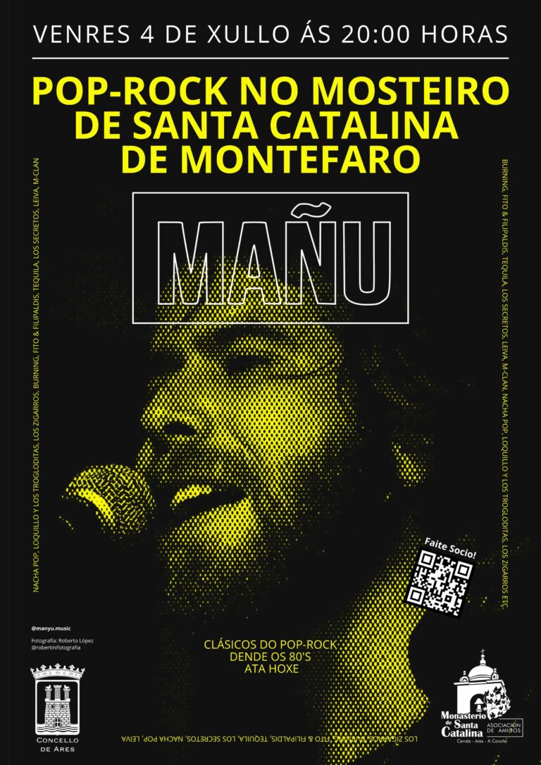 Pop rock no mosteiro de santa catalina de montefaro