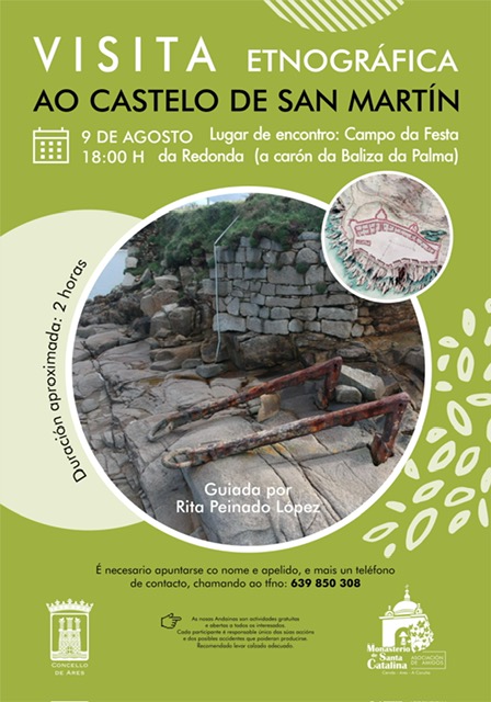 visita etnográfica ao castelo de San Martín